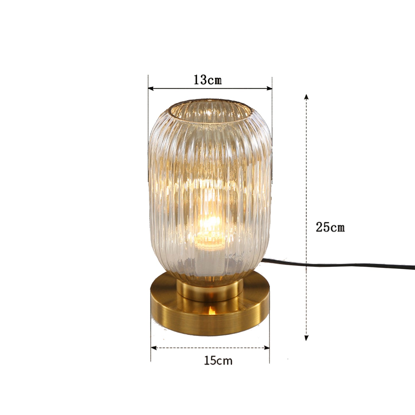 Opaque Glass Table Lamp