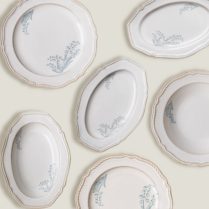 Orchid Dinner Plates