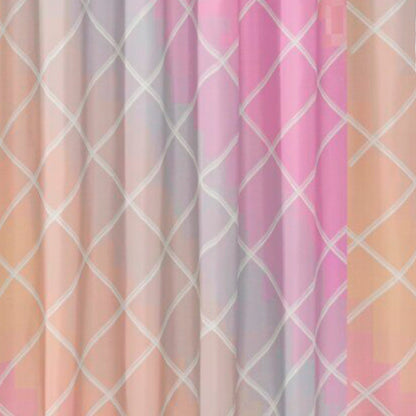 Pink Rainbow Shower Curtain