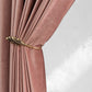 Rose Velvet Curtains