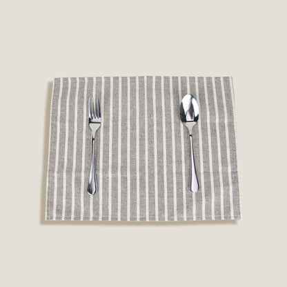 Brown Stripes Napkin Set