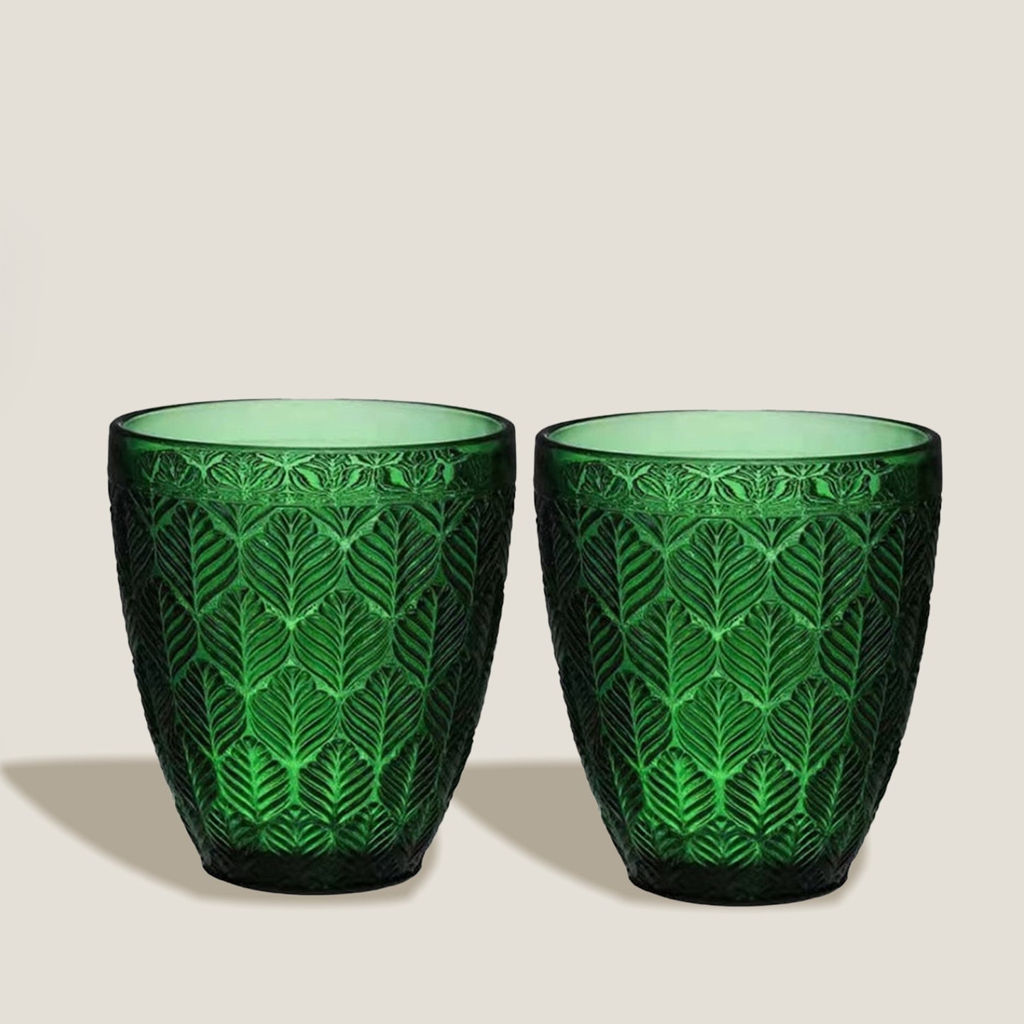 Plants Glasses Set of 2