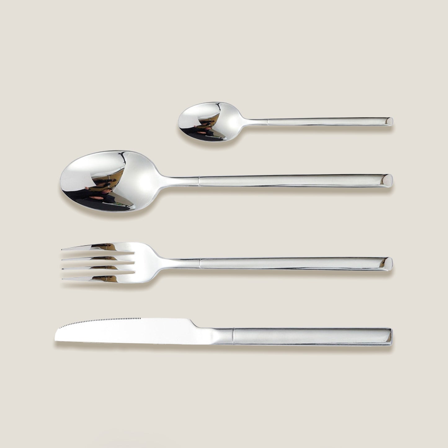 Point Silver Cutlery Set