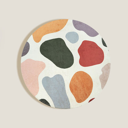 Polka Dot Round Rug