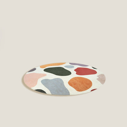 Polka Dot Round Rug