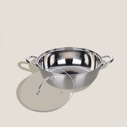 Silver Cooking Pot