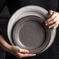 Plum Washed Dinnerware Plates