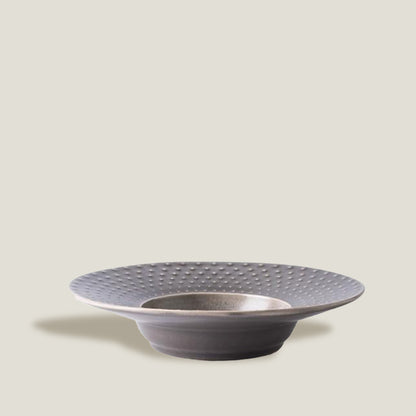 Pulverized Gray Plates Set