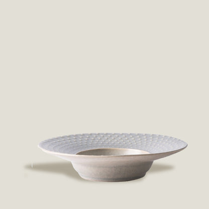 Pulverized Gray Plates Set