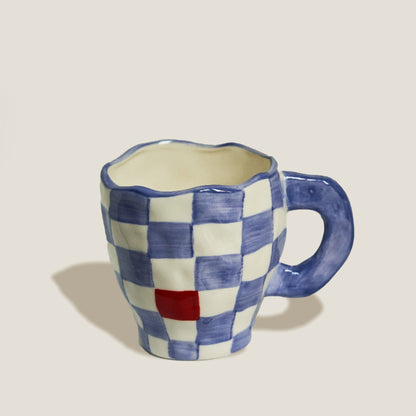 Purple Plaid Mug