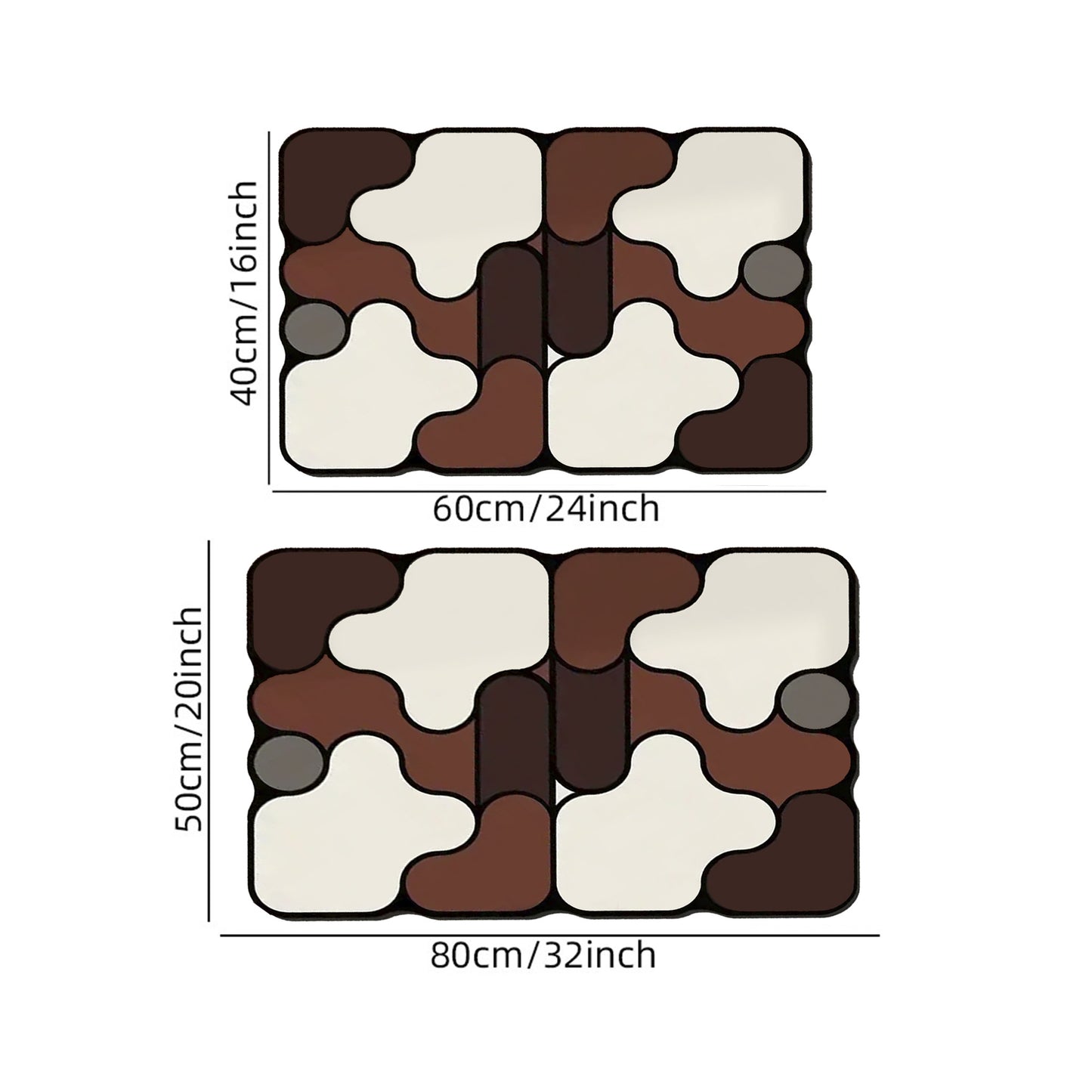 Puzzle Bath Mat