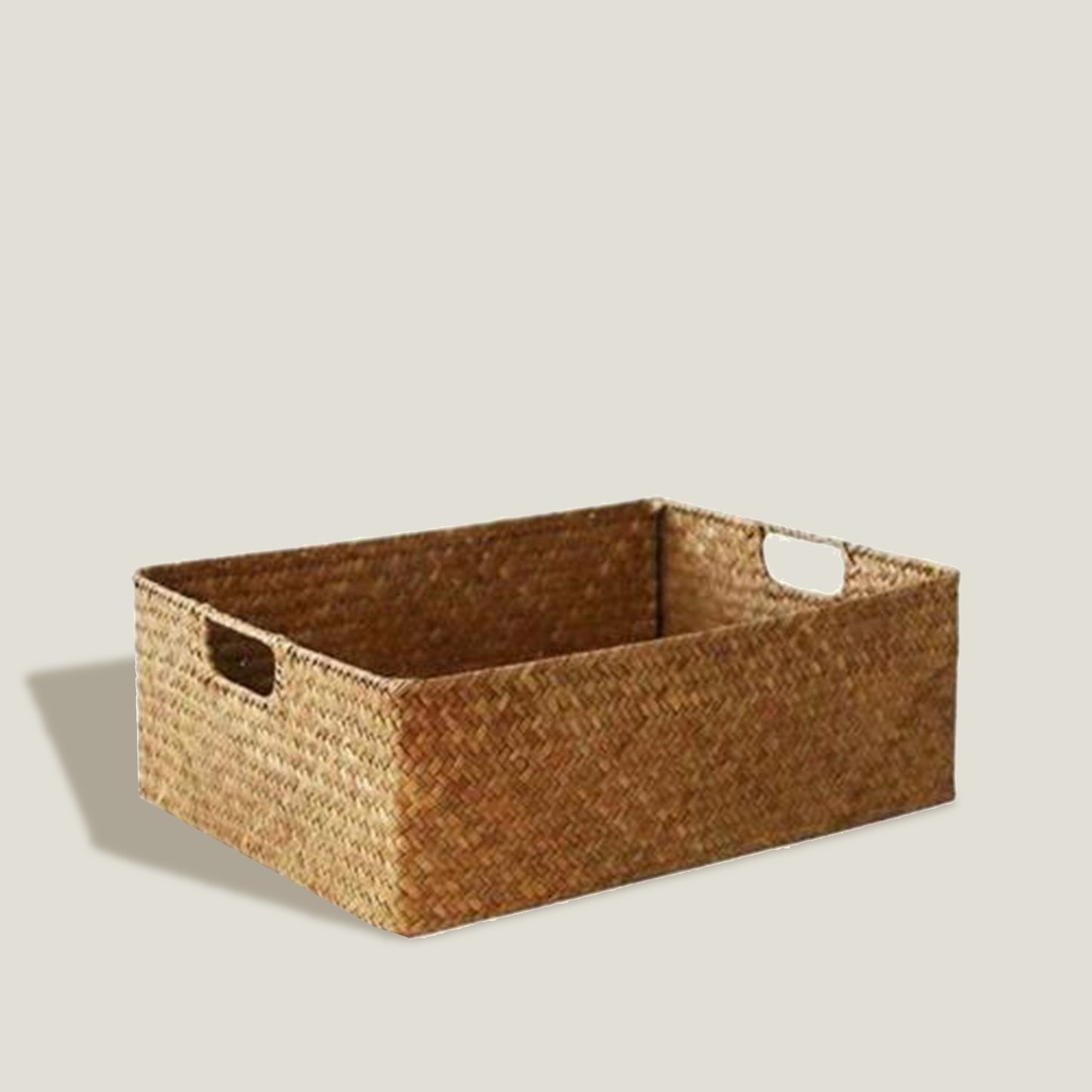 Cesta Rectangular De Ratán