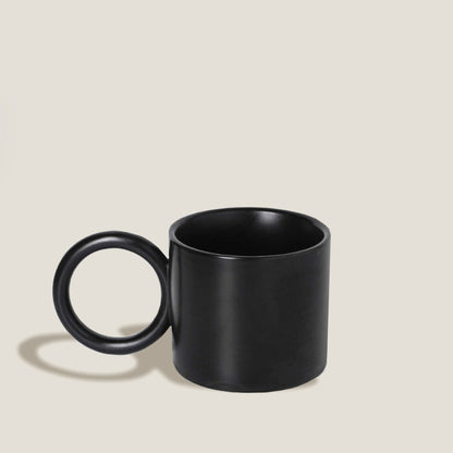 Black White Ring Mugs