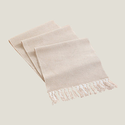 Sand Tassel Table Runner