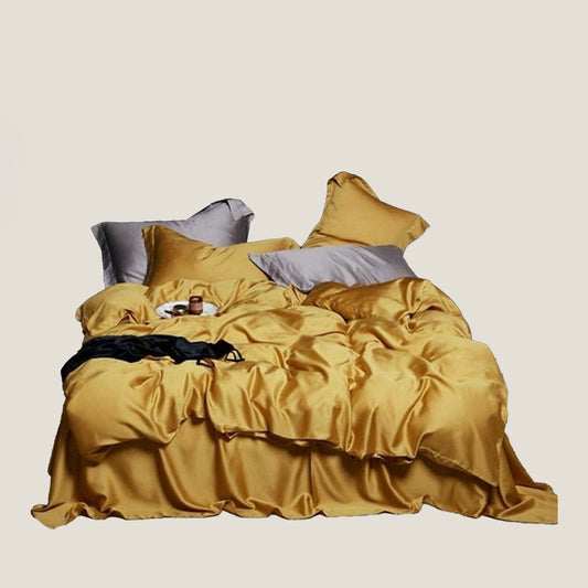 Мед жълто спалня комплект