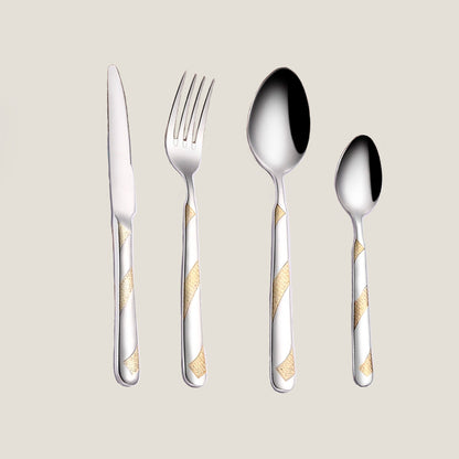 Silver Wave Cutlery Set