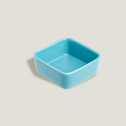 Small Square Blue Dish