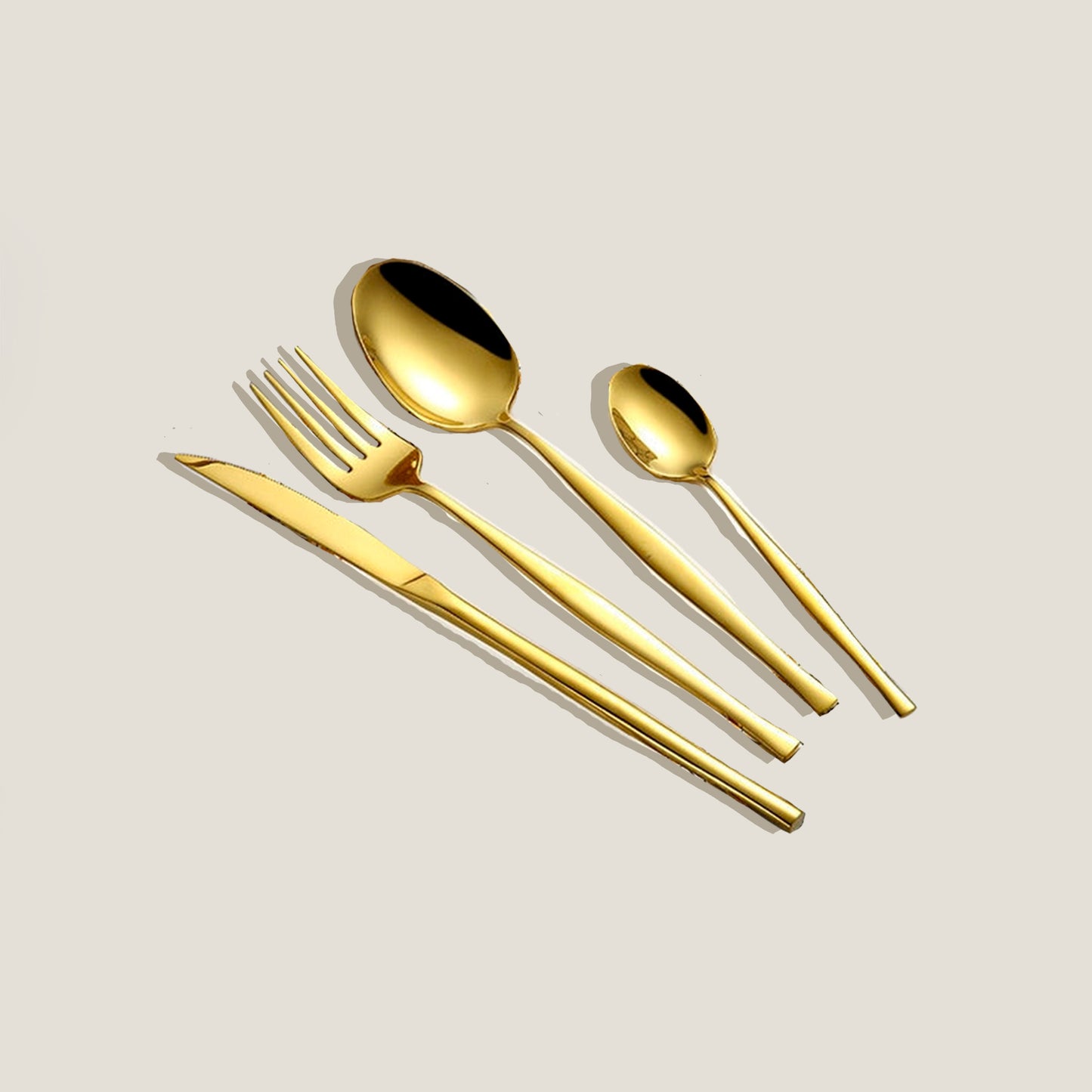 Gold So Cutlery Set
