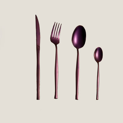 Purple So Cutlery Set