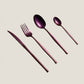 Purple So Cutlery Set