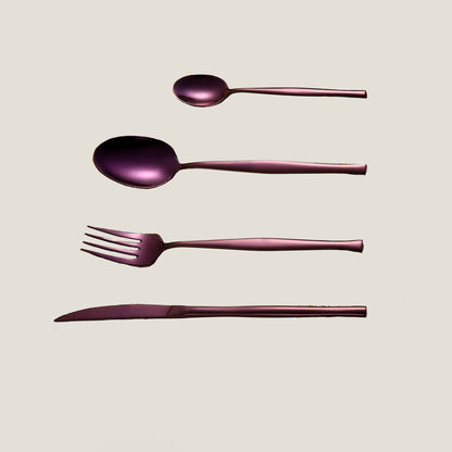 Purple So Cutlery Set