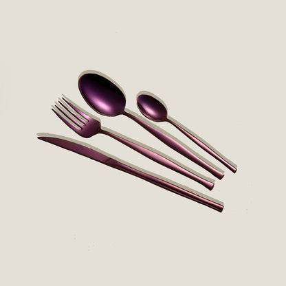 Purple So Cutlery Set