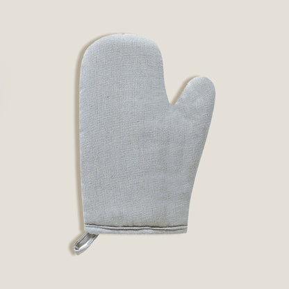 Gray Solid Kitchen Gloves