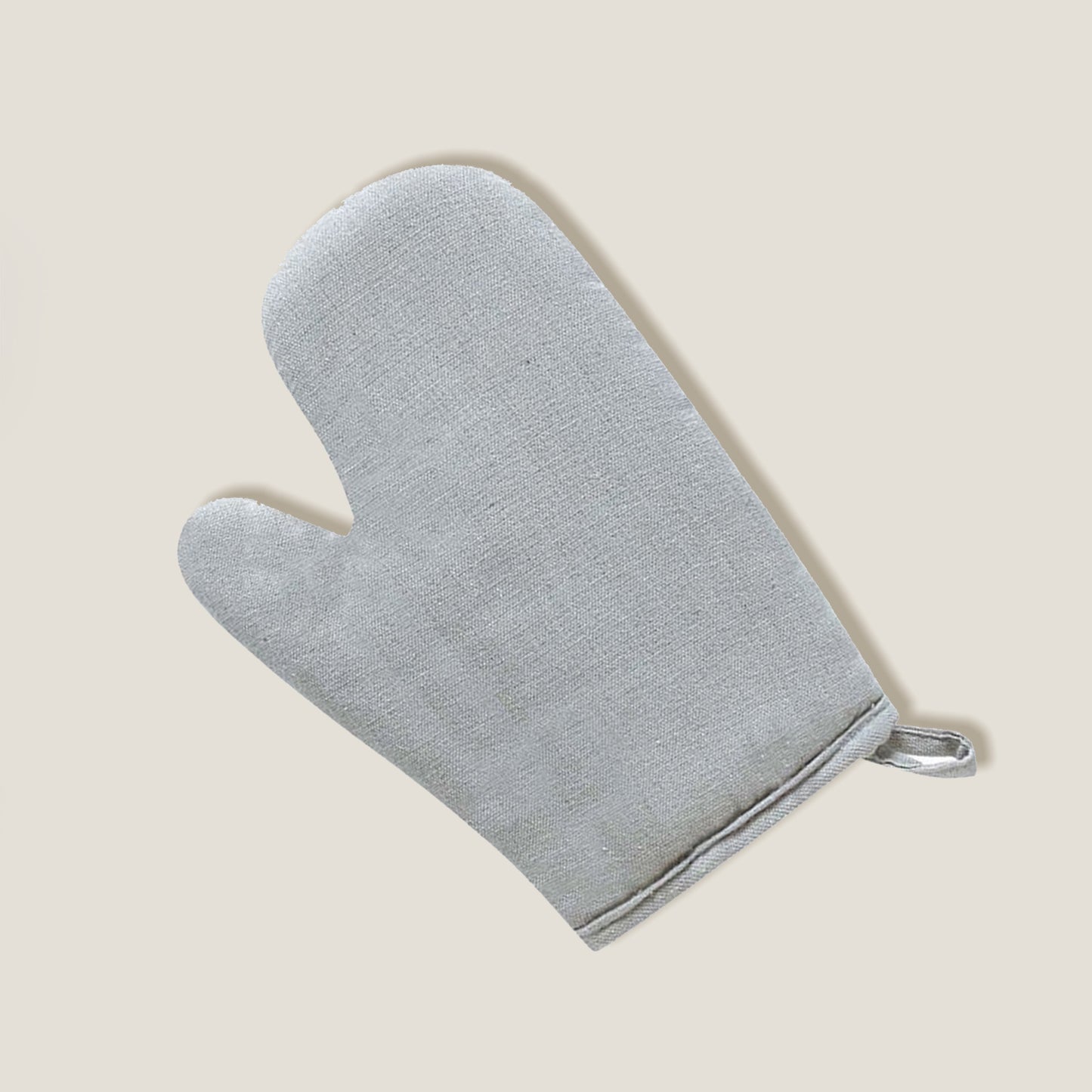 Gray Solid Kitchen Gloves