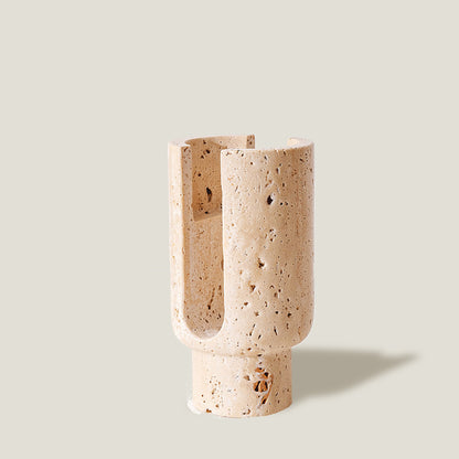 Stone Candle Holder