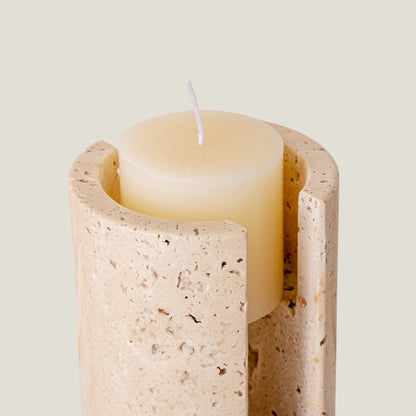 Stone Candle Holder