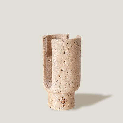 Stone Candle Holder