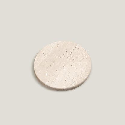 Travertine Coaster Set