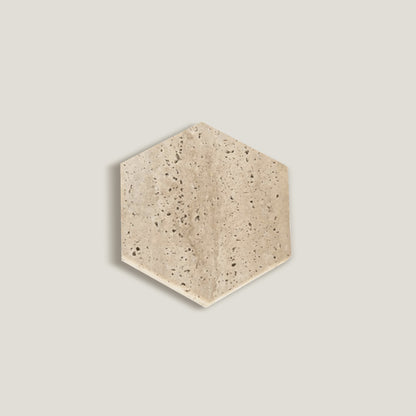 Travertine Coaster Set