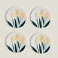 Tulip Coaster Set