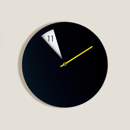 Black Wall Clock