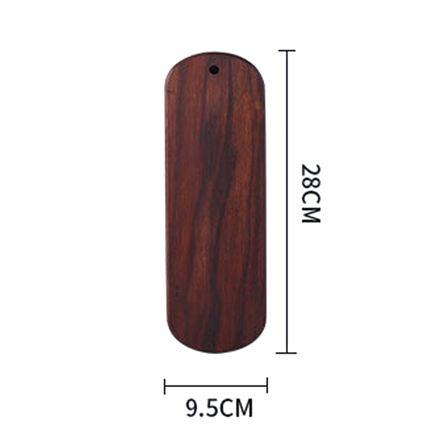 Oval Thin Walnut Wood Cutting Board