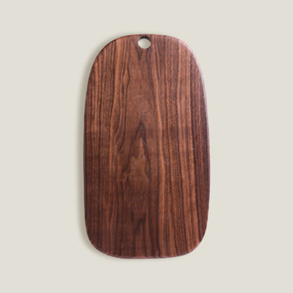 Oval Walnut Wood Cutting Board