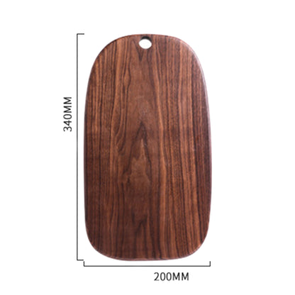 Oval Walnut Wood Cutting Board