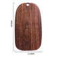 Oval Walnut Wood Cutting Board