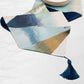 Washed Ocean Blue Table Runner
