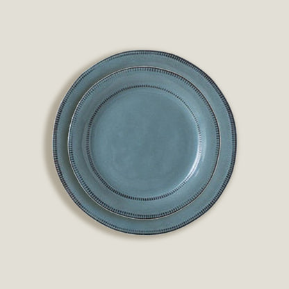 Blue Washed Dinnerware