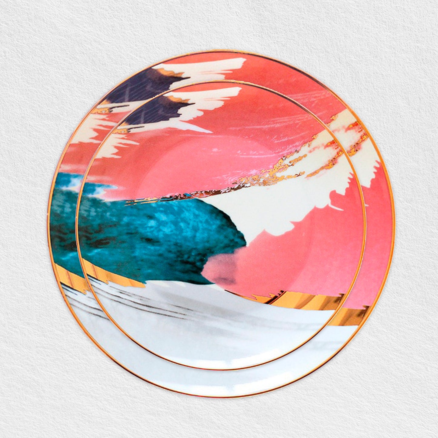 Watercolor Dinner Plates