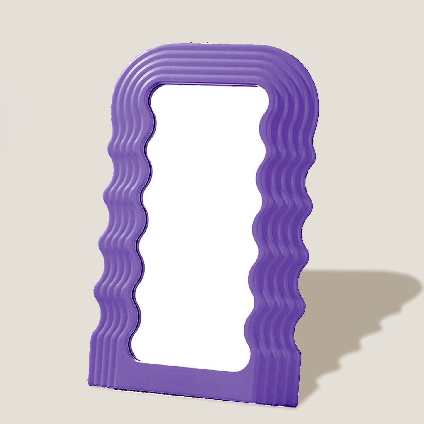 Purple Wave Mirror