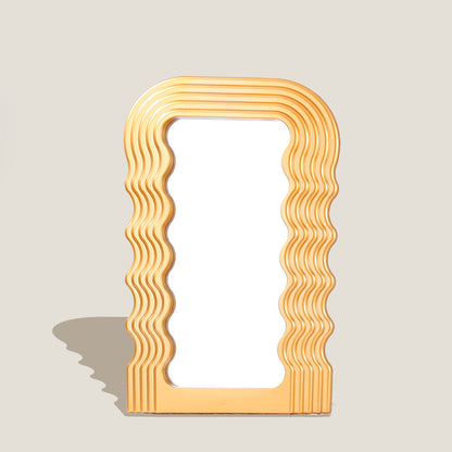 Gold Wave Mirror