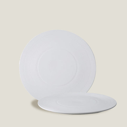 White Line Flate Plate