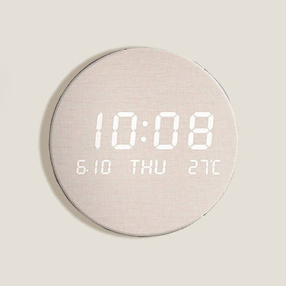 Ivory Wood Wall Clock