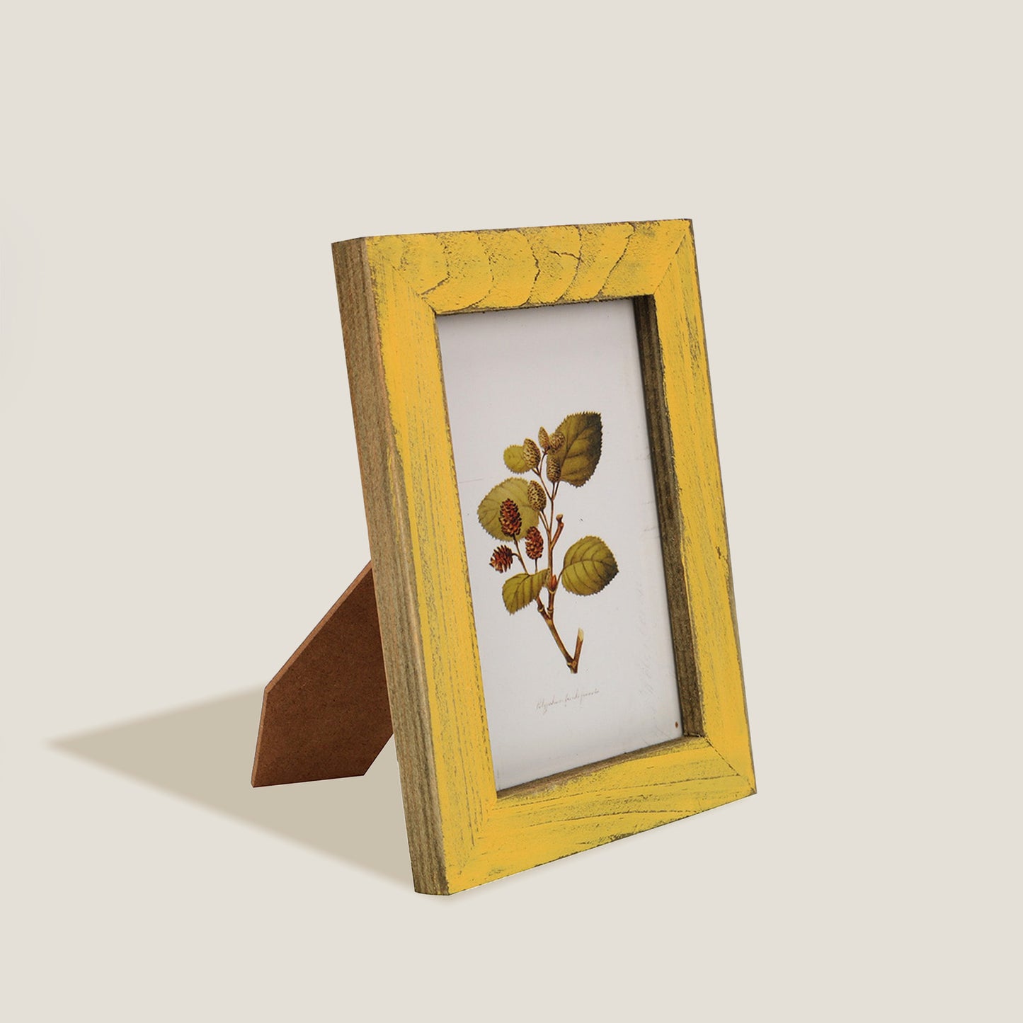 Yellow Wood Frame