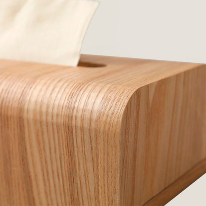 Wood Tissue Box