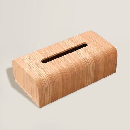 Wood Tissue Box