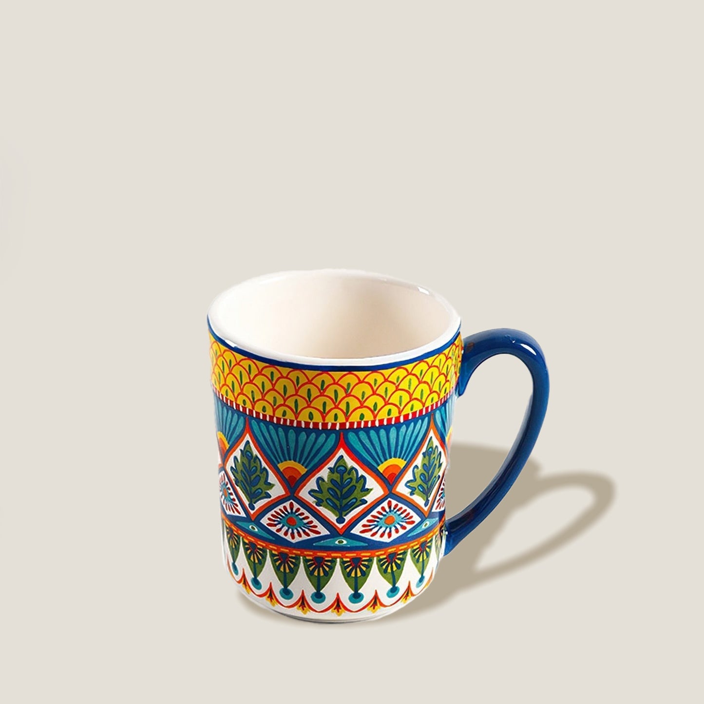 Yellow Morocco Ceramic Mug